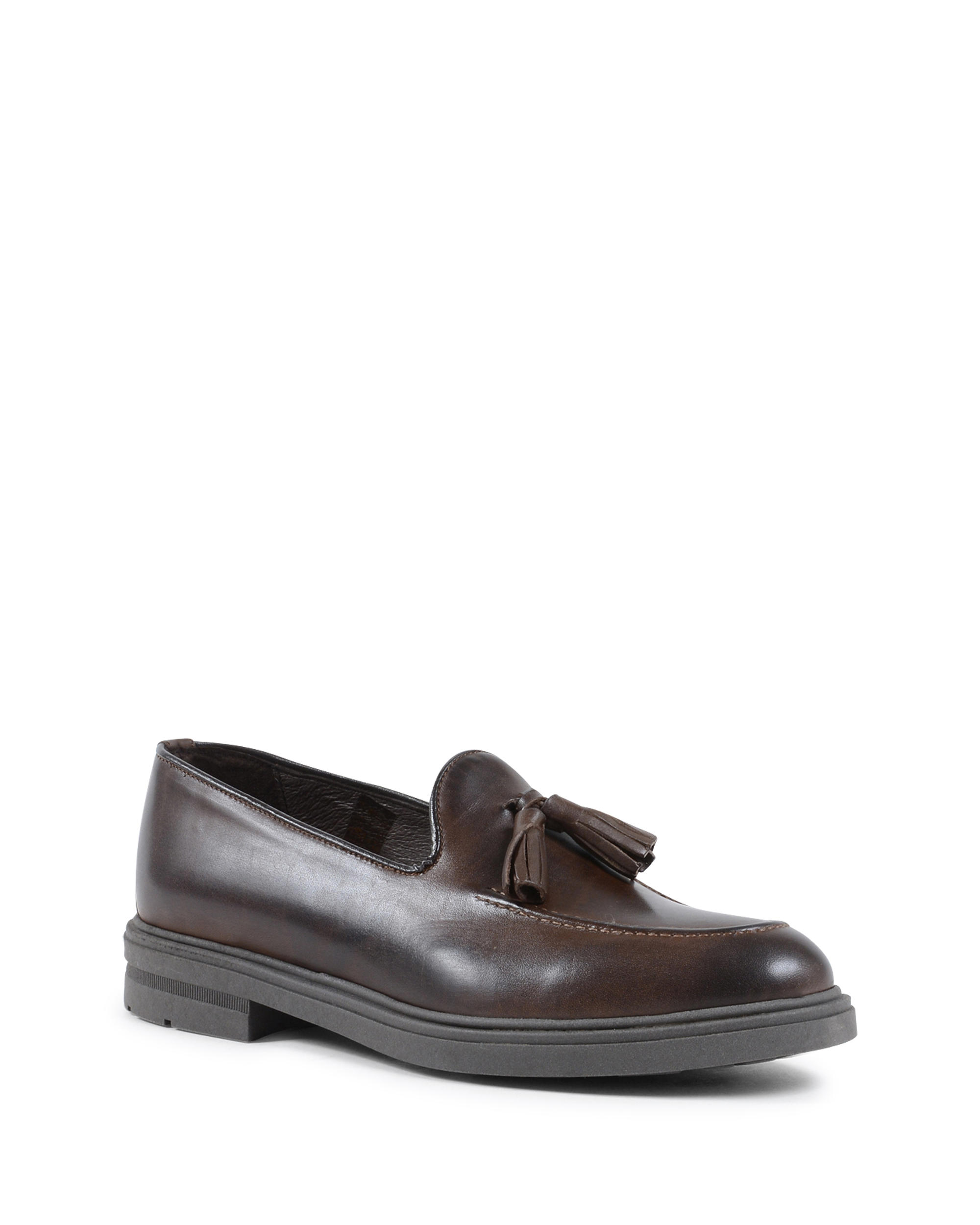 Mocassino Uomo 19V69 Italia Marrone 001 P VITELLO T. MORO