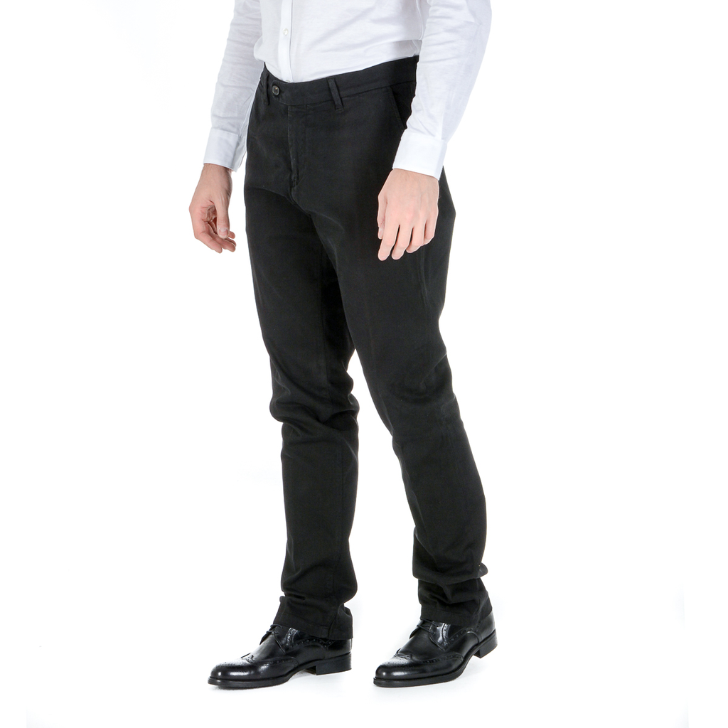 Corneliani Pantaloni Uomo Blu Scuro