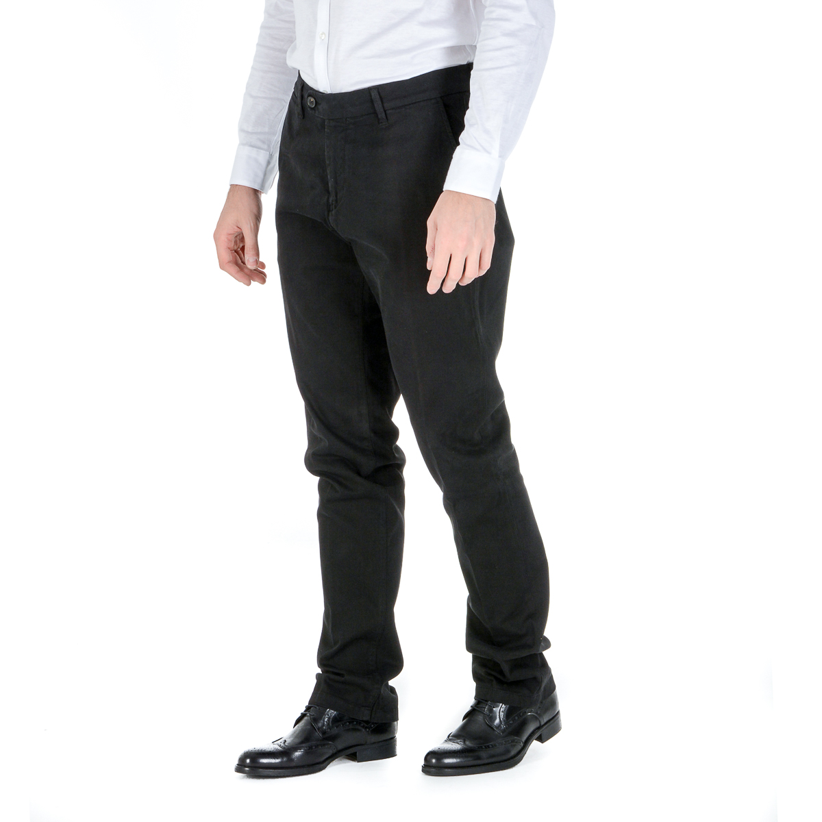 Corneliani Pantaloni Uomo Blu Scuro