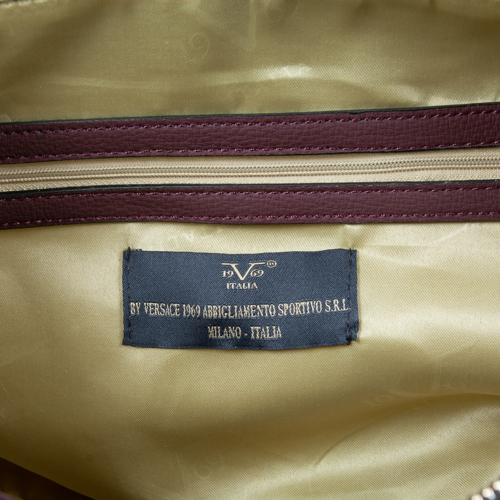 V 1969 Italia Borsa da donna Bordeaux SOPHIA