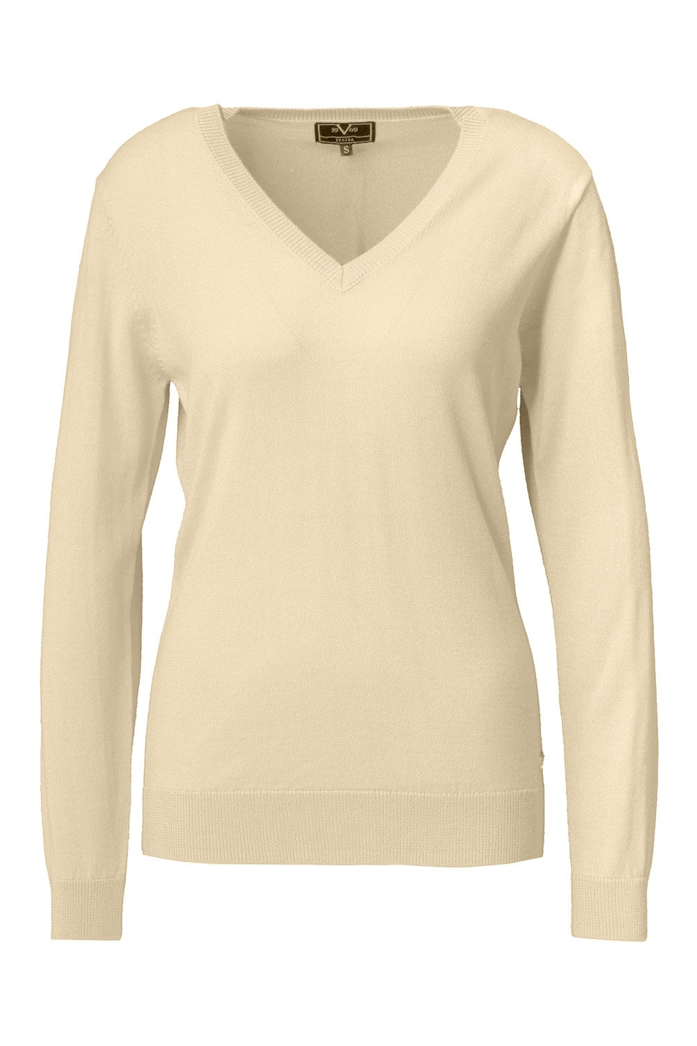 19V69 Italia Pullover da donna Crema KLAUDIA CREAM