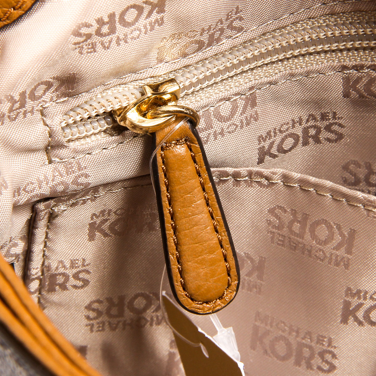 Borsa a mano da donna Michael Kors BEDFORD 35T7GBFL2B BRN ACORN