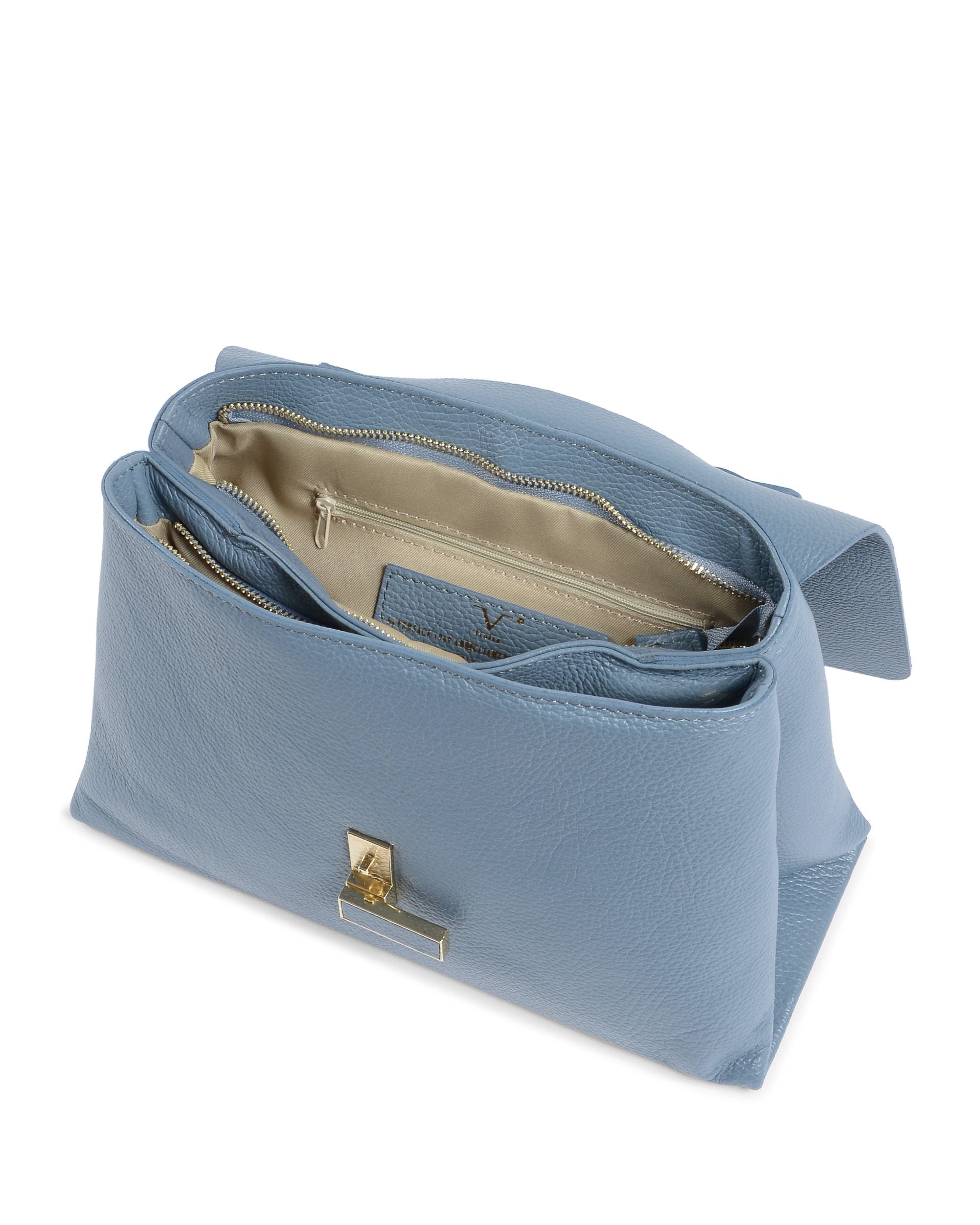 Borsa Donna V Italia Azzurro 10520 DOLLARO CELESTE