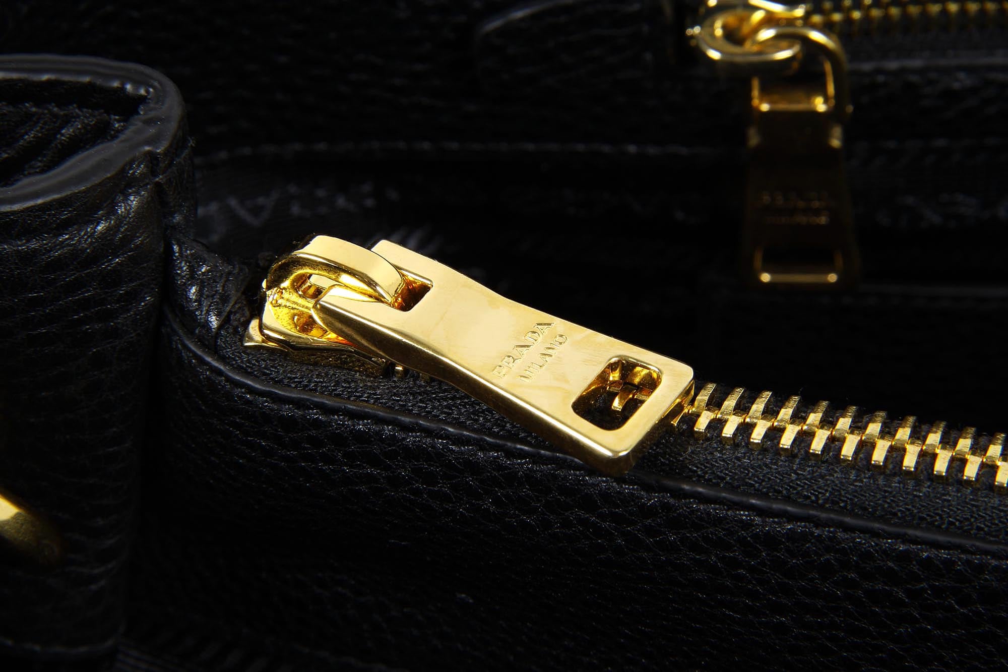 Borsa shopping Prada BN2794 Nero Vitello Daino