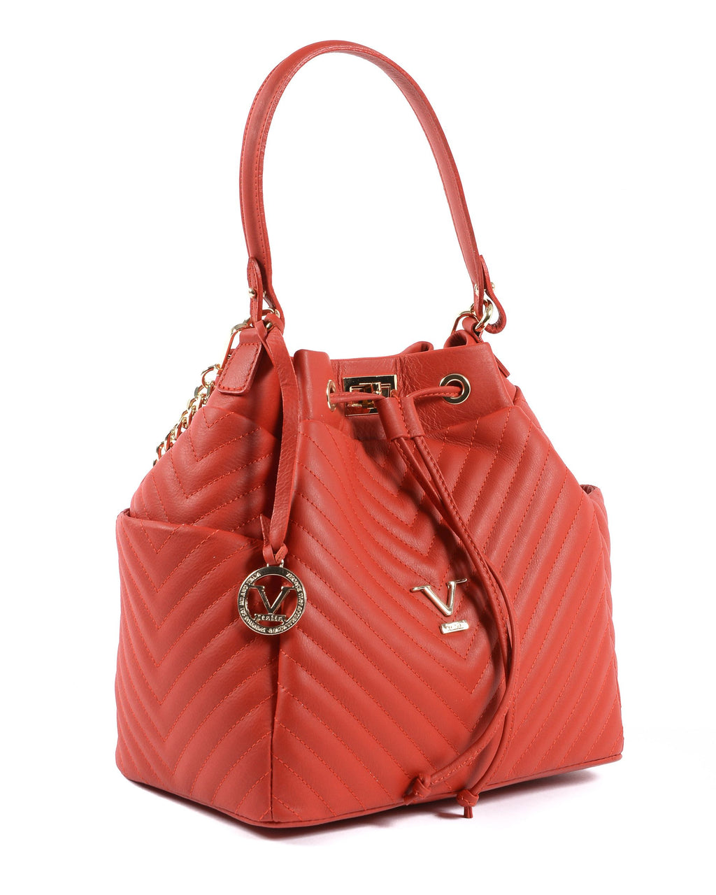 Borsa Donna V Italia Rossa BH10272 52 SAUVAGE ROSSO FUOCO