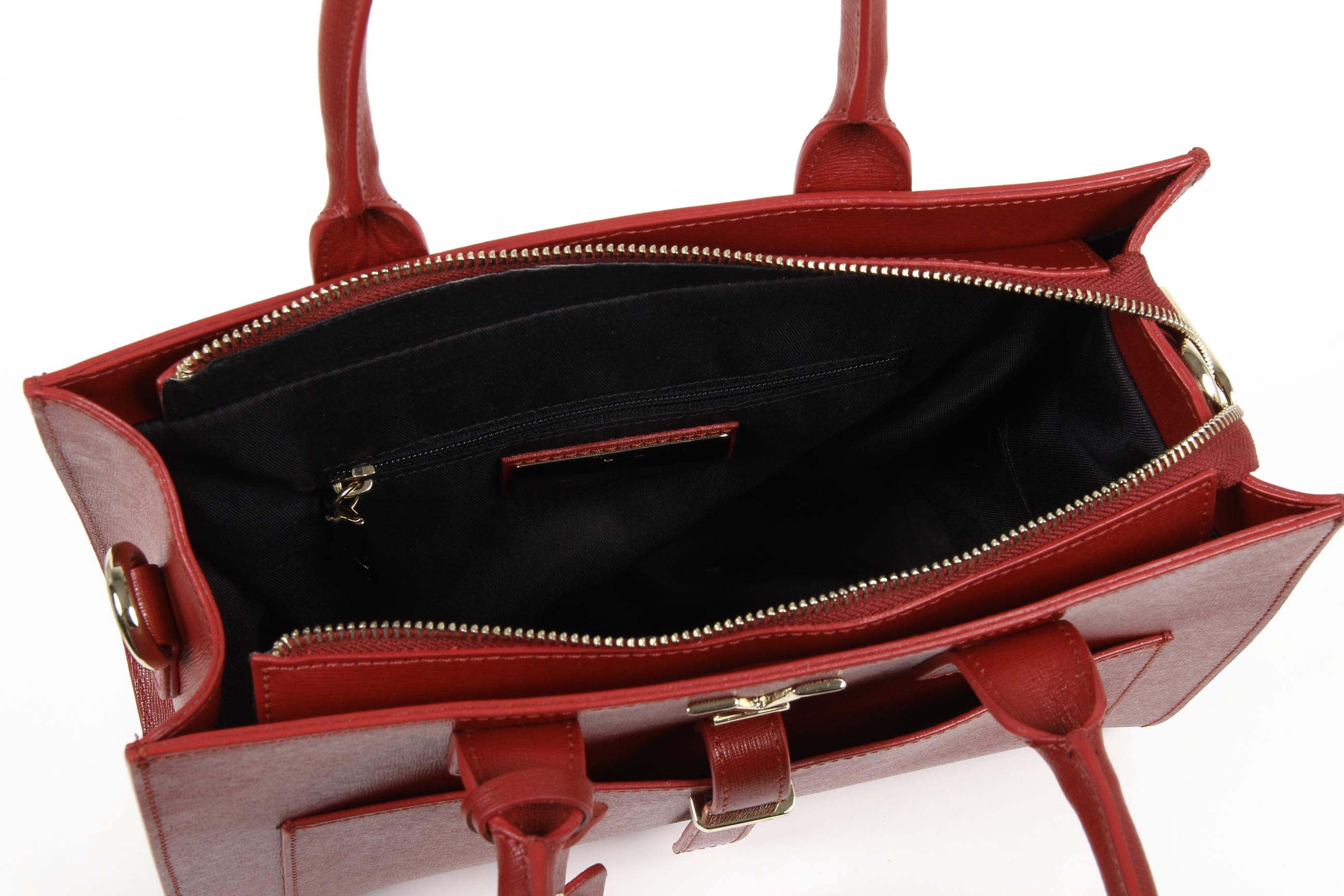 V 1969 Italia Borsa da donna V006 SAFFIANO ROSSO