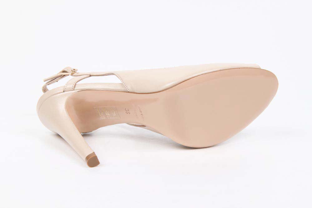 Sandalo Slingback da Donna V 1969 Italia 5616 VAL95 PE ELIOS15CRF CAPRETTO ELIOS CRETA