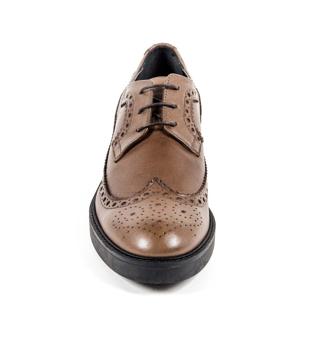 V 1969 Italia Womens Brogue Shoe B1670 VITELLO BROWN