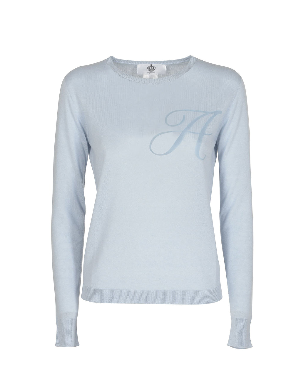 Dee Ocleppo Long Sleeve ART 004 LIGHT BLUE LETTER A