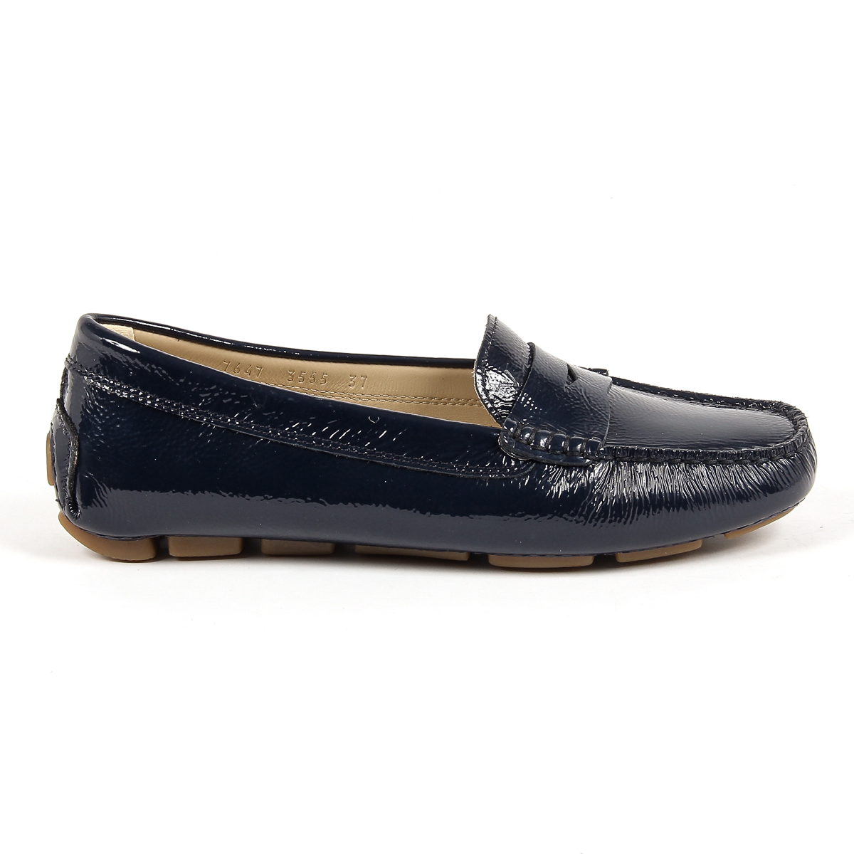 V 1969 Italia Mocassino da donna blu AMALFI
