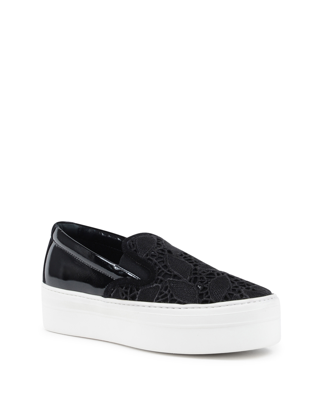 Salvatore Ferragamo Donna Slip On Sneaker Nero PACAU LACE