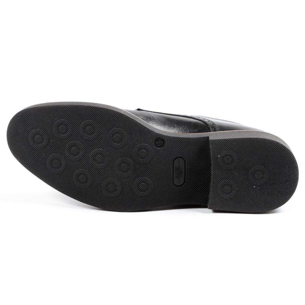 Andrew Charles Scarpe da uomo con cinturino Monk nere KURT