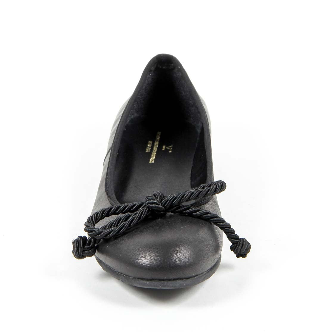 V 1969 Italia Womens Ballerina E08 NAPPA NERO