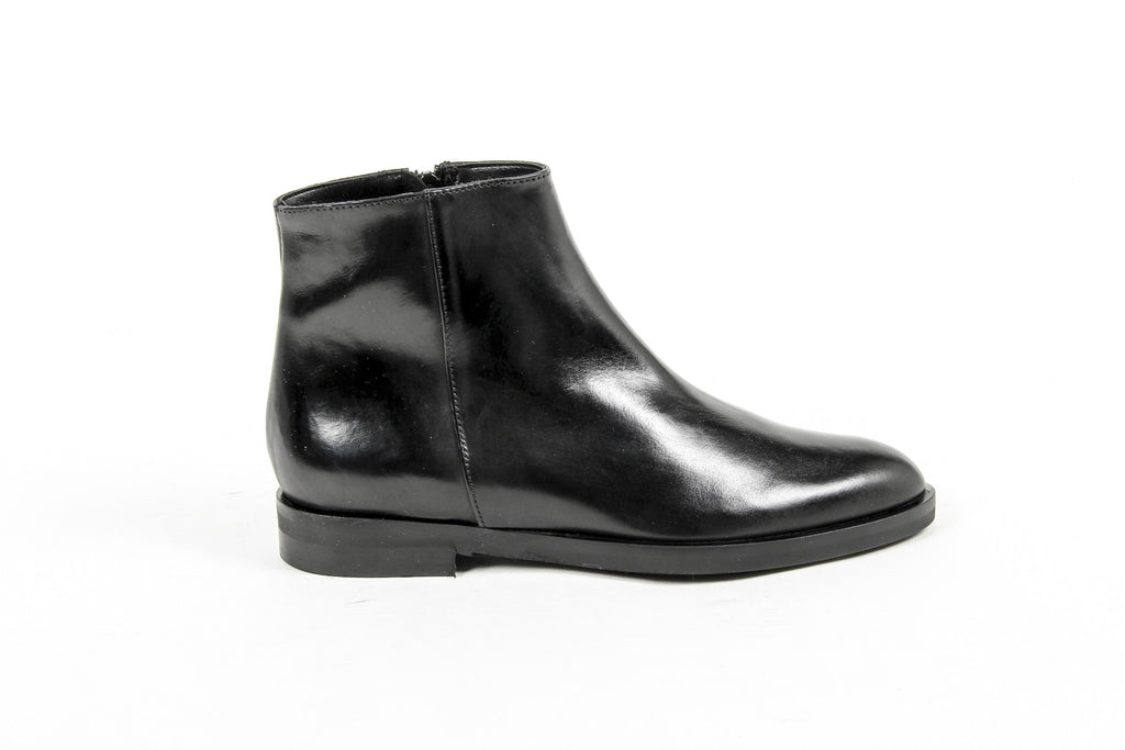 V 1969 Italia Womens Ankle Boot B1993 VITELLO NERO