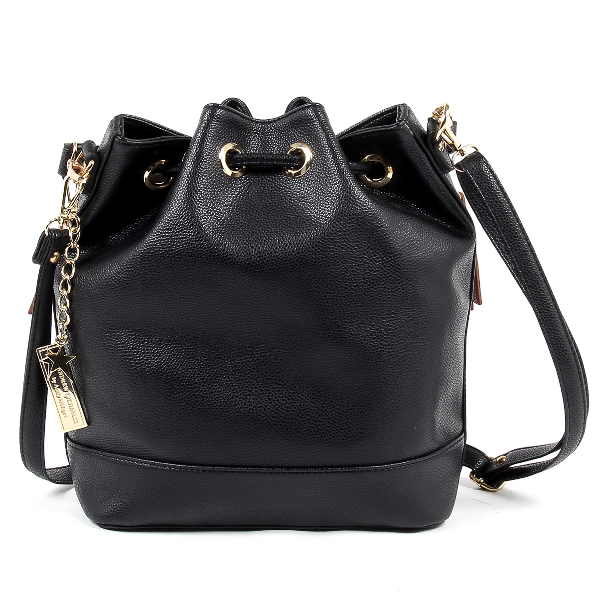 Borsa a mano da donna Andrew Charles nera REBECCA