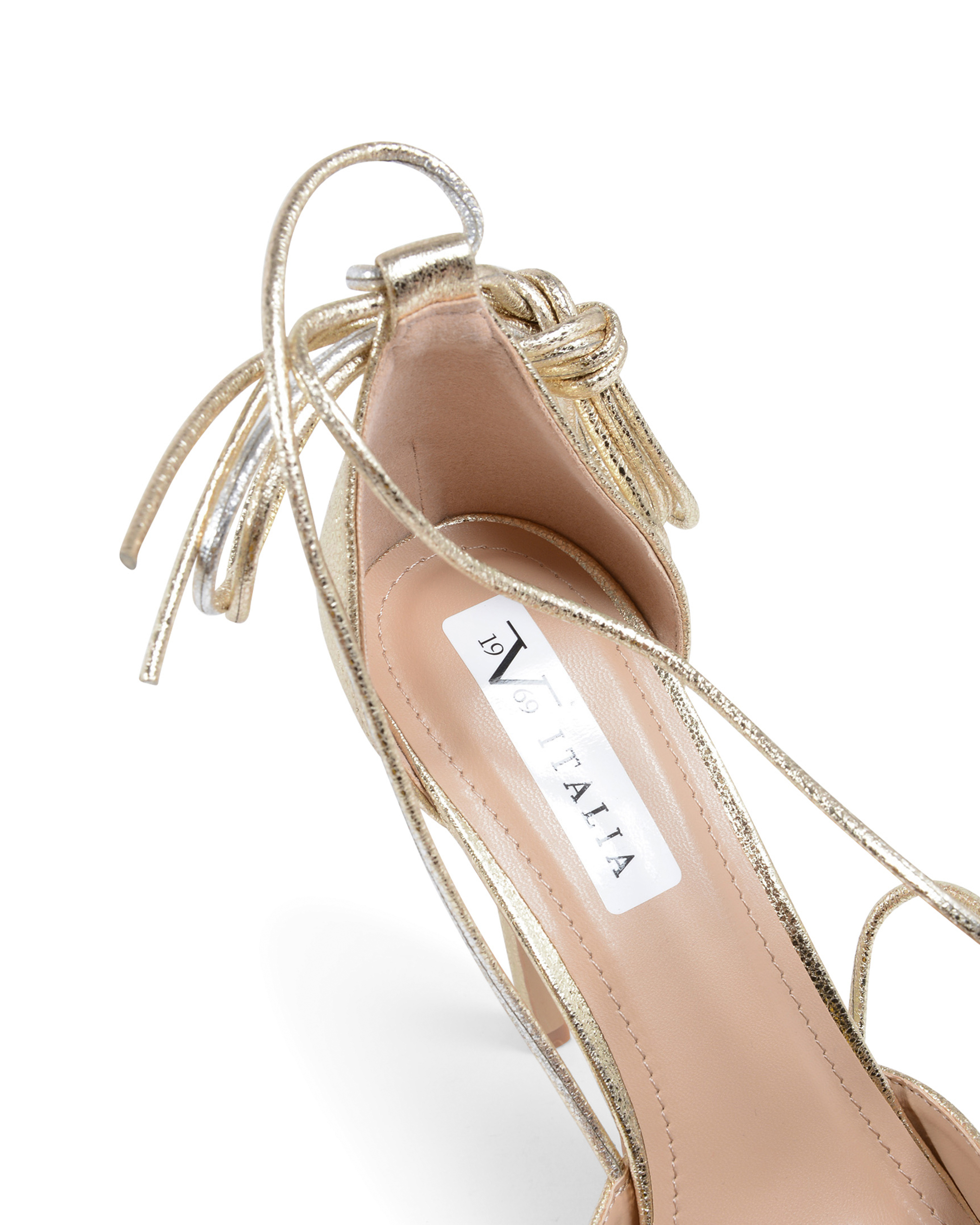 19V69 Italia Scarpe da donna con cinturino alla caviglia Oro V81857 ORO