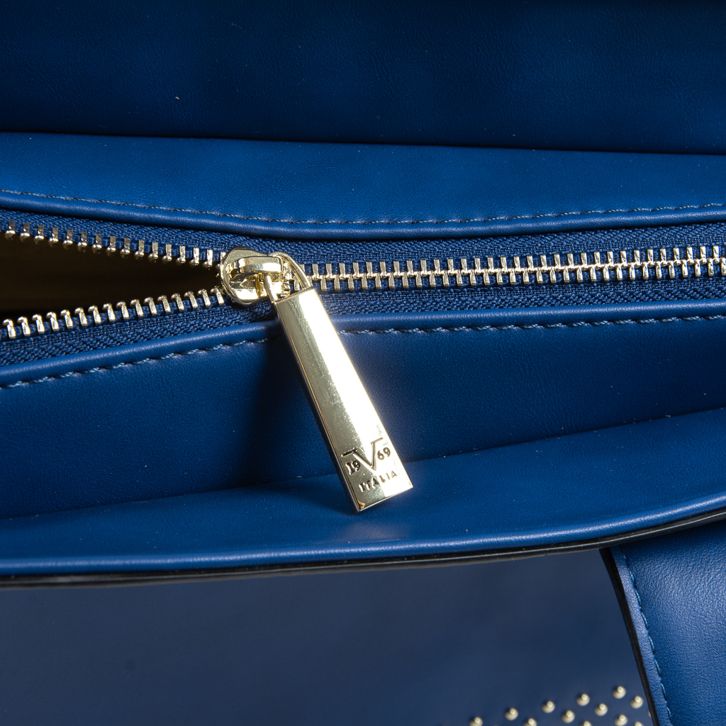 V 1969 Italia Borsa da donna blu VERONICA