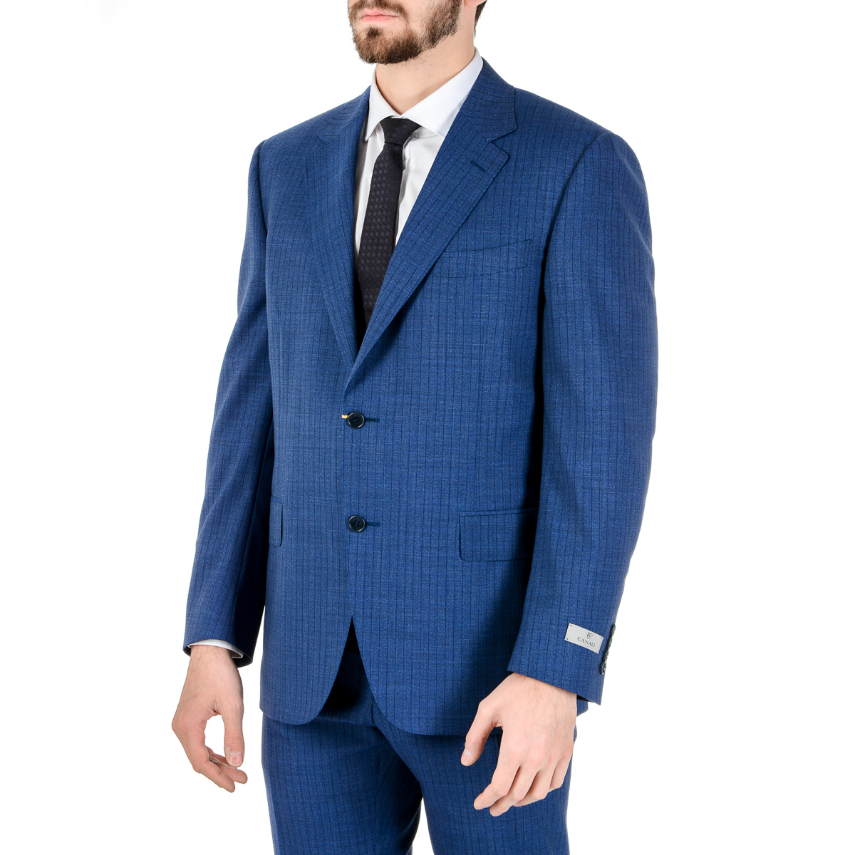 Abito da uomo Canali maniche lunghe blu