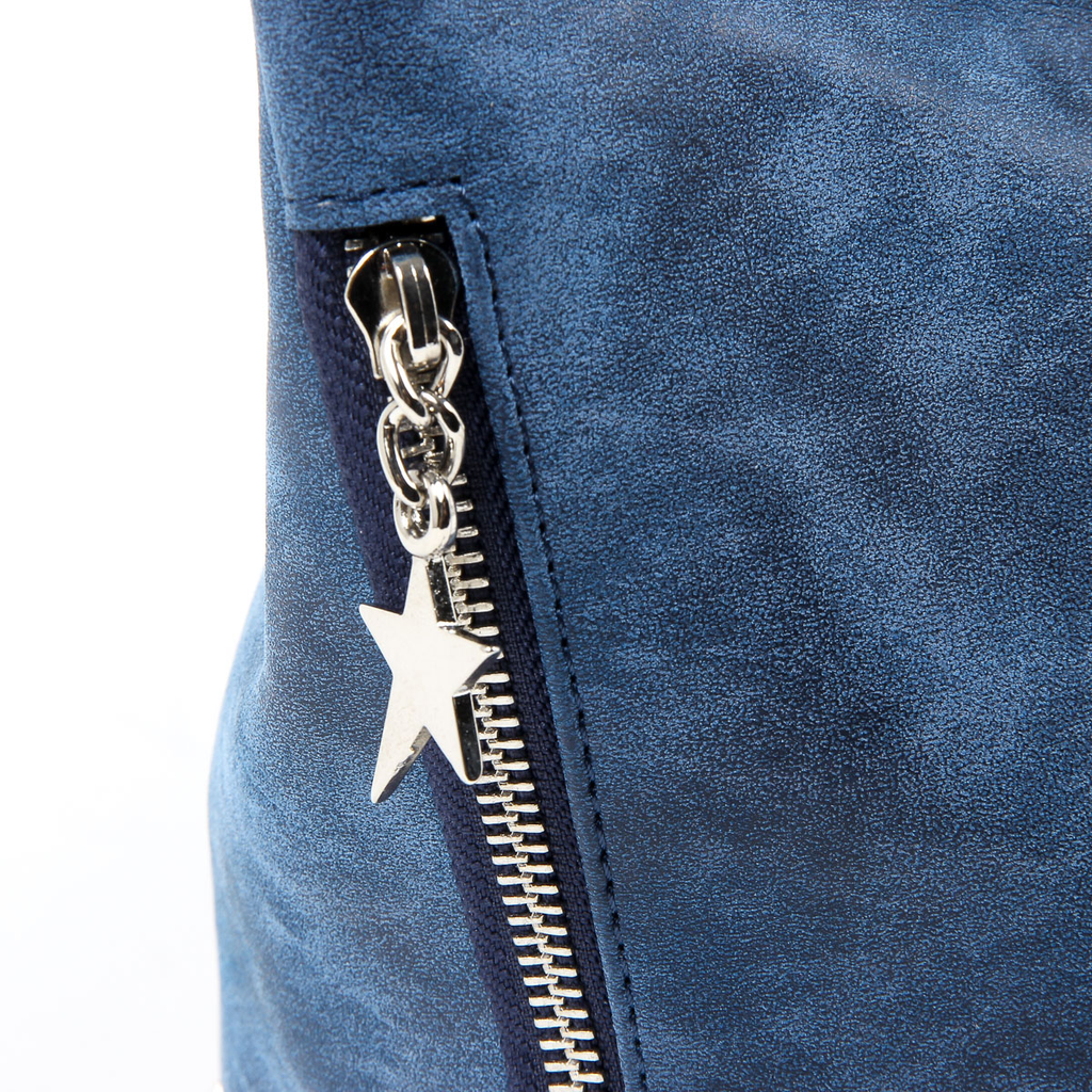 Borsa a mano da donna Andrew Charles blu scuro KIARA