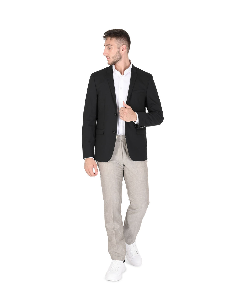Calvin Klein Blazer da uomo nero K1EK101790013