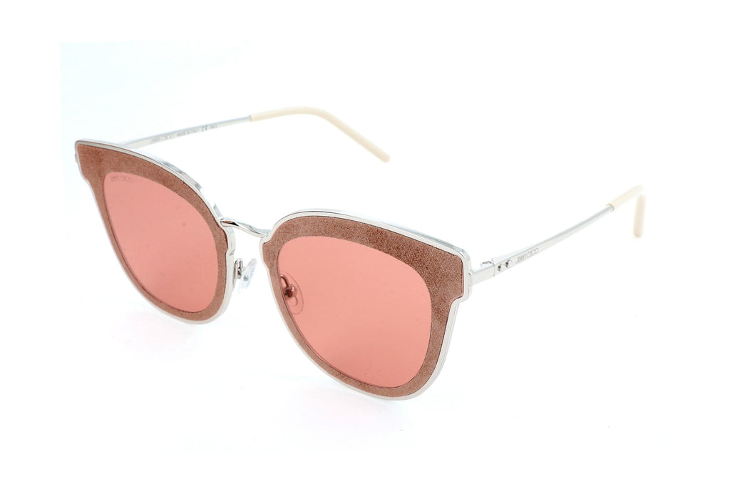 Occhiali da sole da donna Jimmy Choo NILE S S0J 63 12 140 SILVER BEIGE