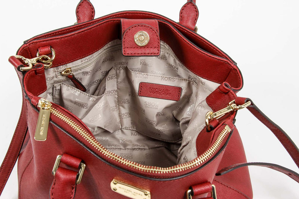 Borsa a mano media in pelle Kellen da donna Michael Kors