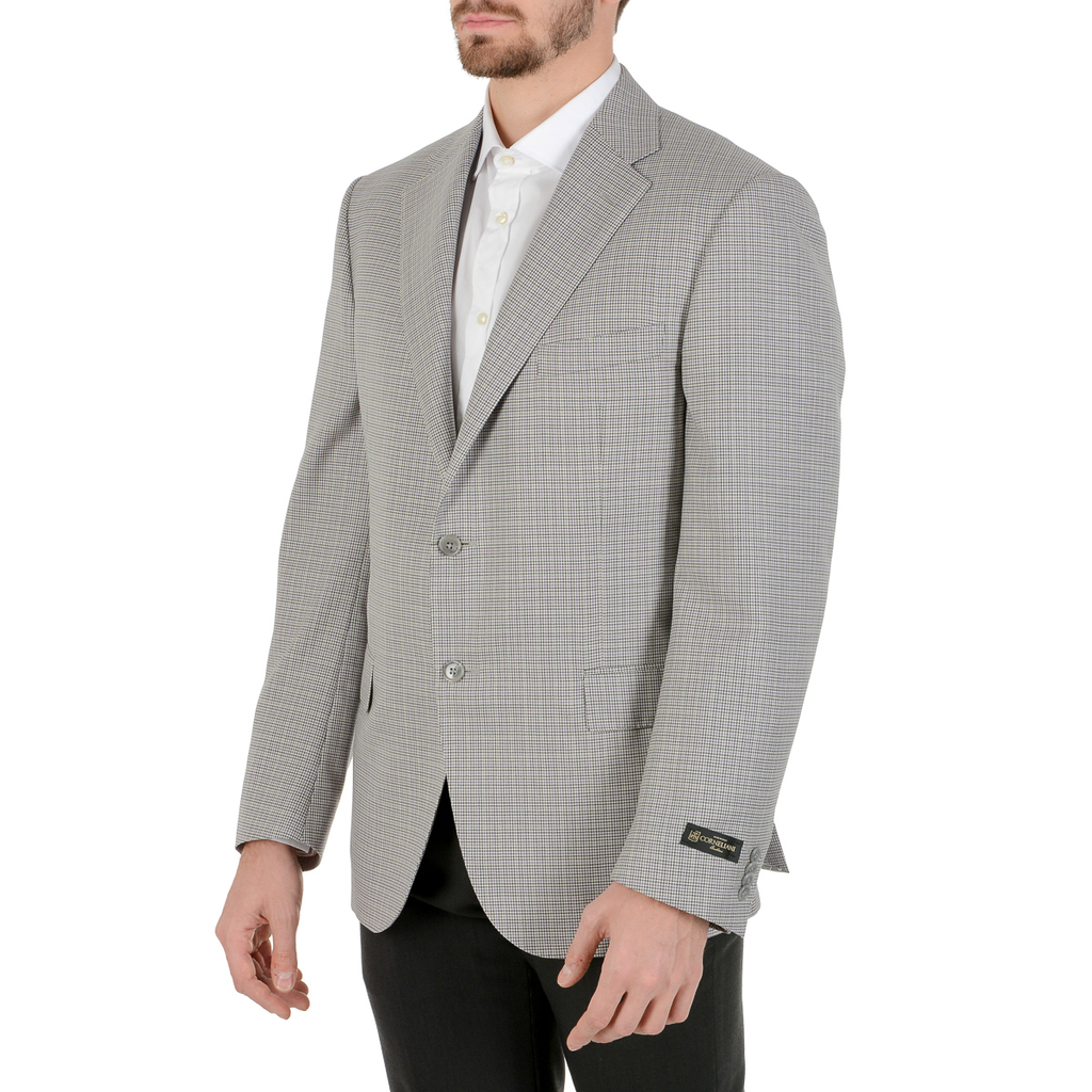 Corneliani Giacca Uomo Maniche Lunghe Grigio Chiaro