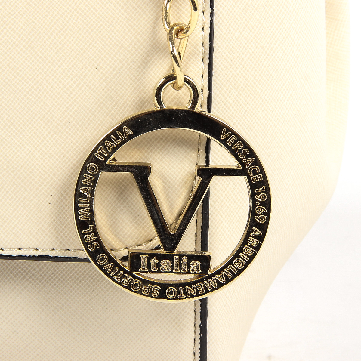 V 1969 Italia Borsa da donna Beige PRISCILLA