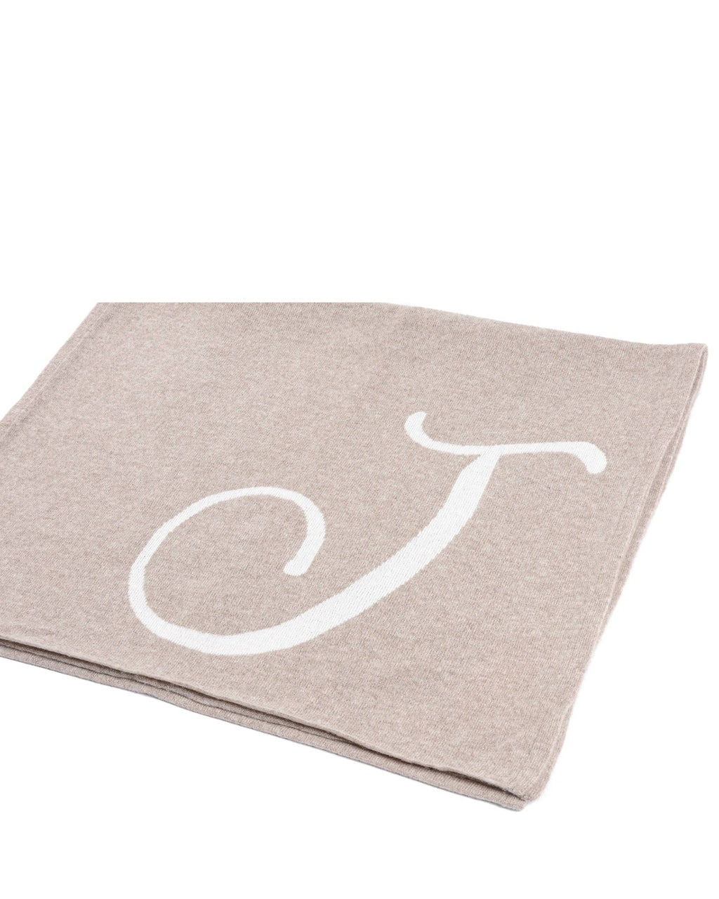 Sciarpa monogrammata Dee Ocleppo DEAN VILLAGE CAMEL J