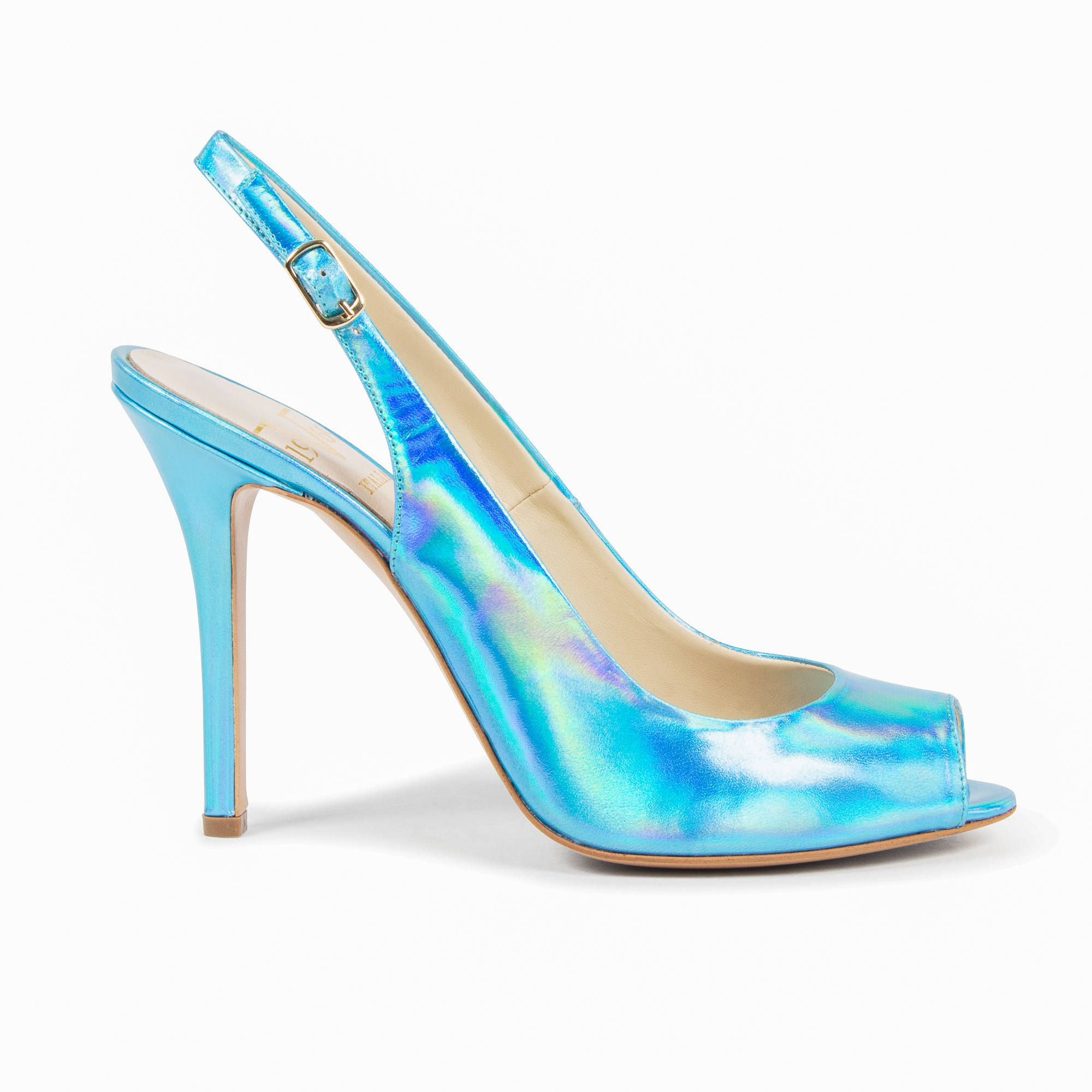 Sandalo Donna V1969 Italia Azzurro 305 SPECCHIO AZZURRO CANGIANTE