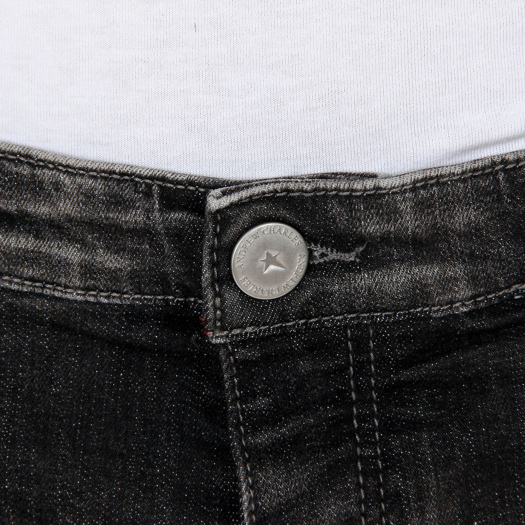 Jeans da uomo Andrew Charles grigio scuro JAN