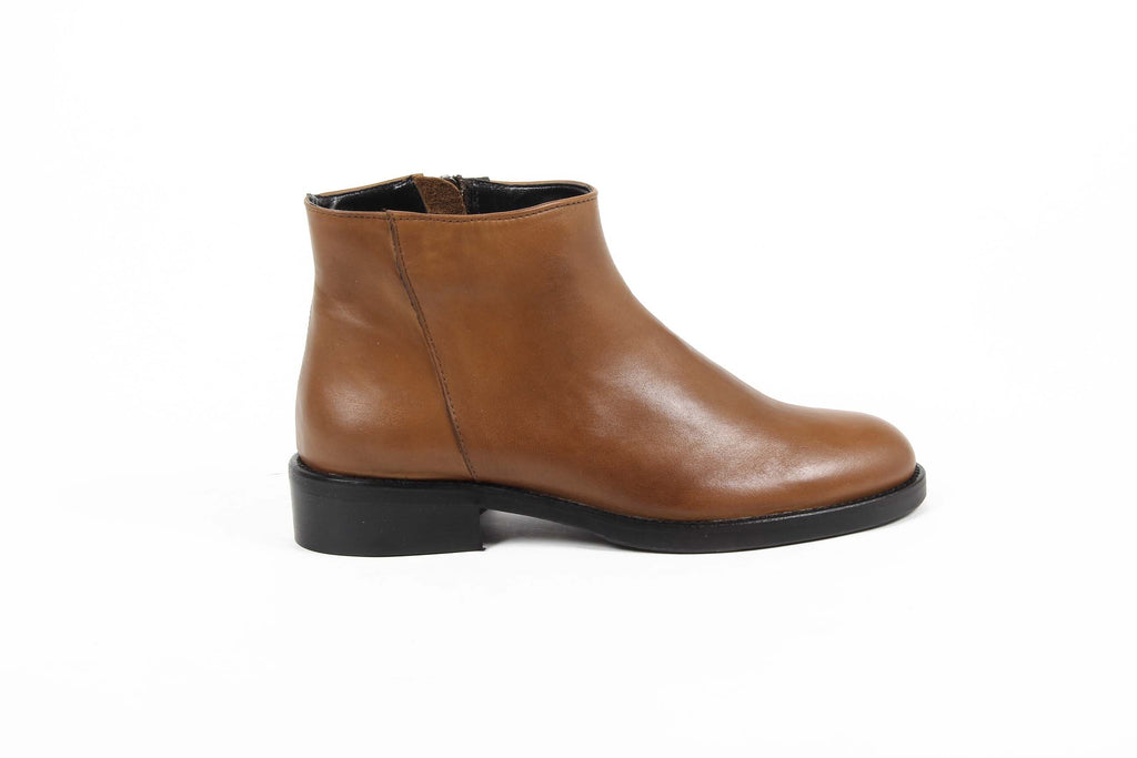 Stivaletto Donna V 1969 Italia C13 VITELLO CUOIO