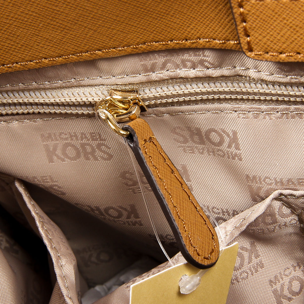 Borsa a mano da donna Michael Kors KELLEN 35S7GSOS2B VANIGLIA ACRN