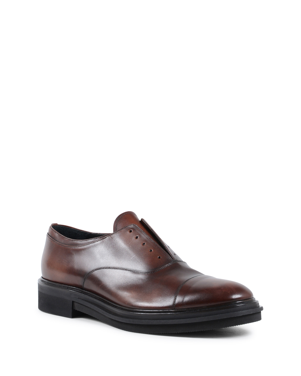 Scarpa classica da uomo Premiata Marrone 31105 DECO BRUCIATO