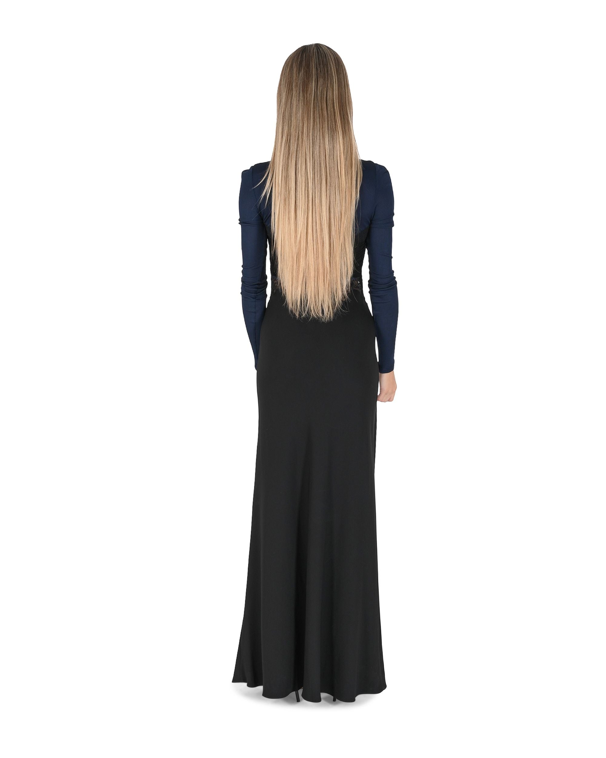 Christopher Esber Abito da donna 24033117 BLU/NERO 5B2