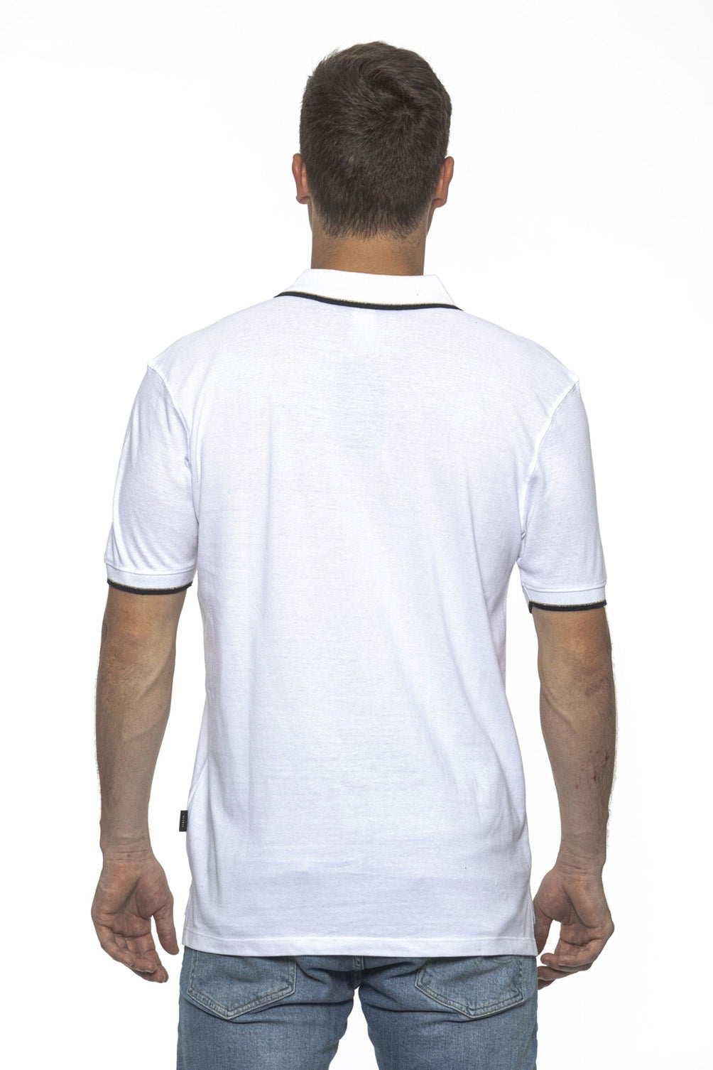 19V69 Italia Polo Uomo Bianca COSTINA WHITE