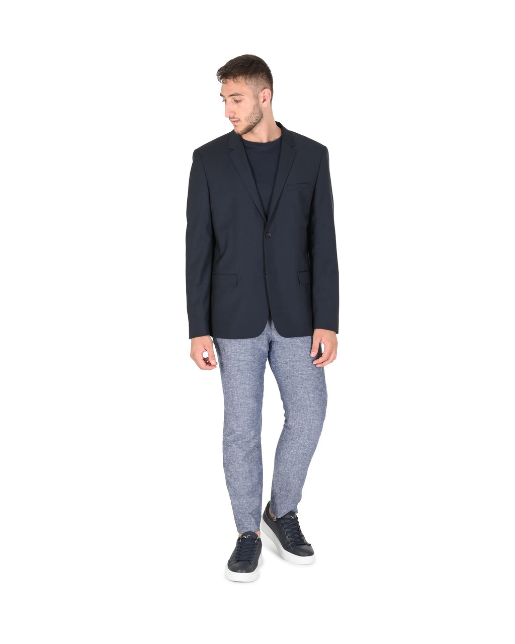 Calvin Klein Blazer da uomo blu K1EK101171478