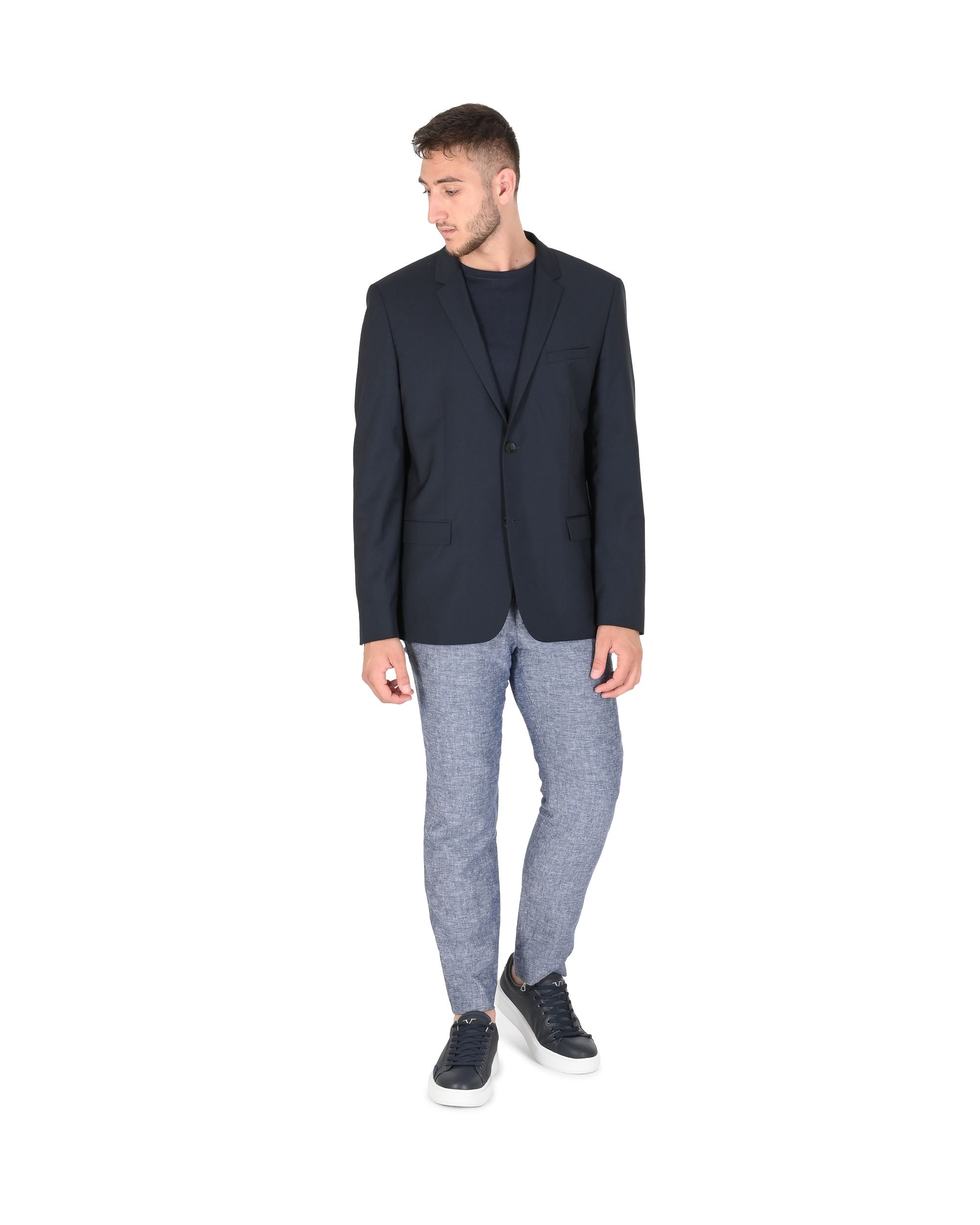 Calvin Klein Blazer da uomo blu K1EK101171478