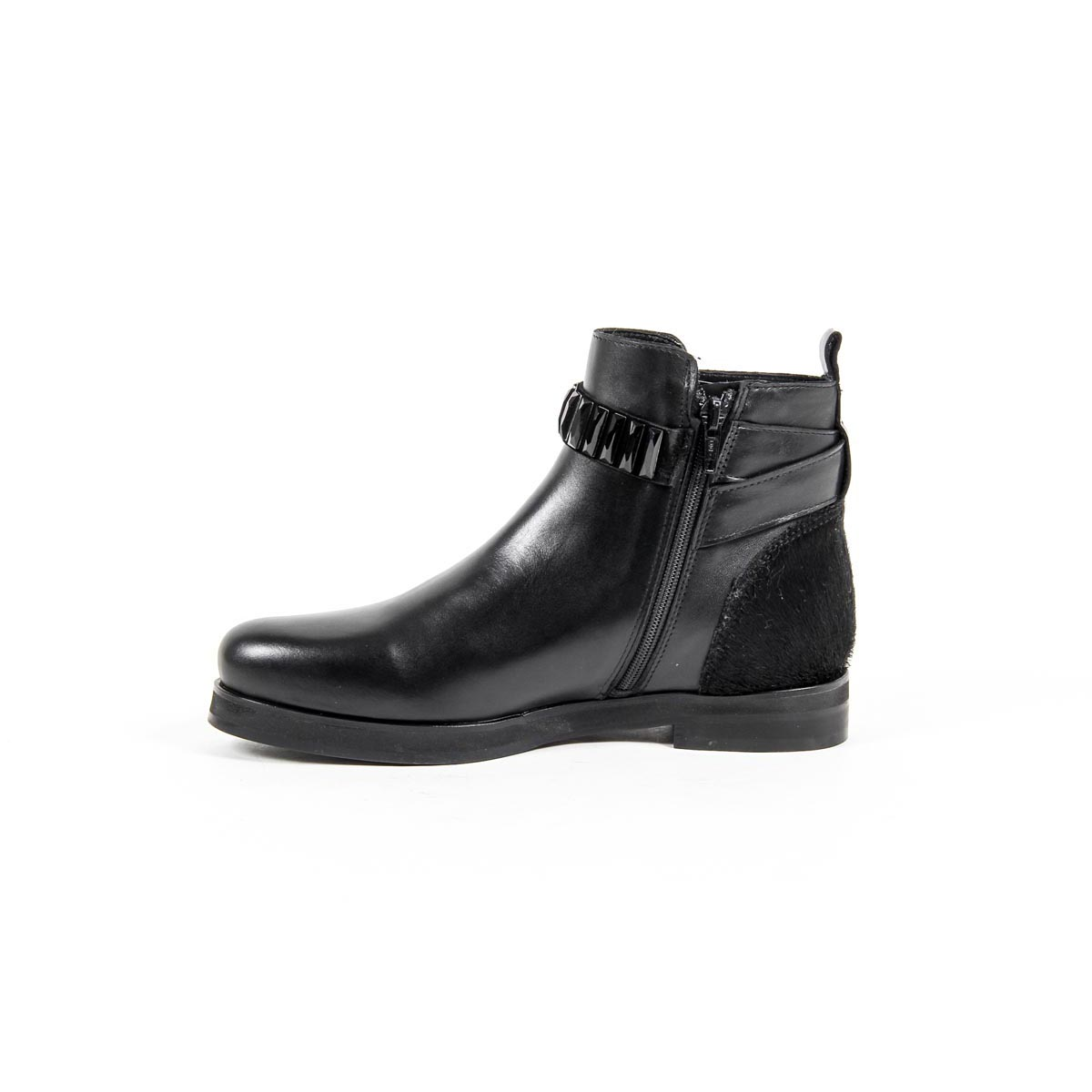 V 1969 Italia Womens Ankle Boot B2331 VIT CAV CAM NERO