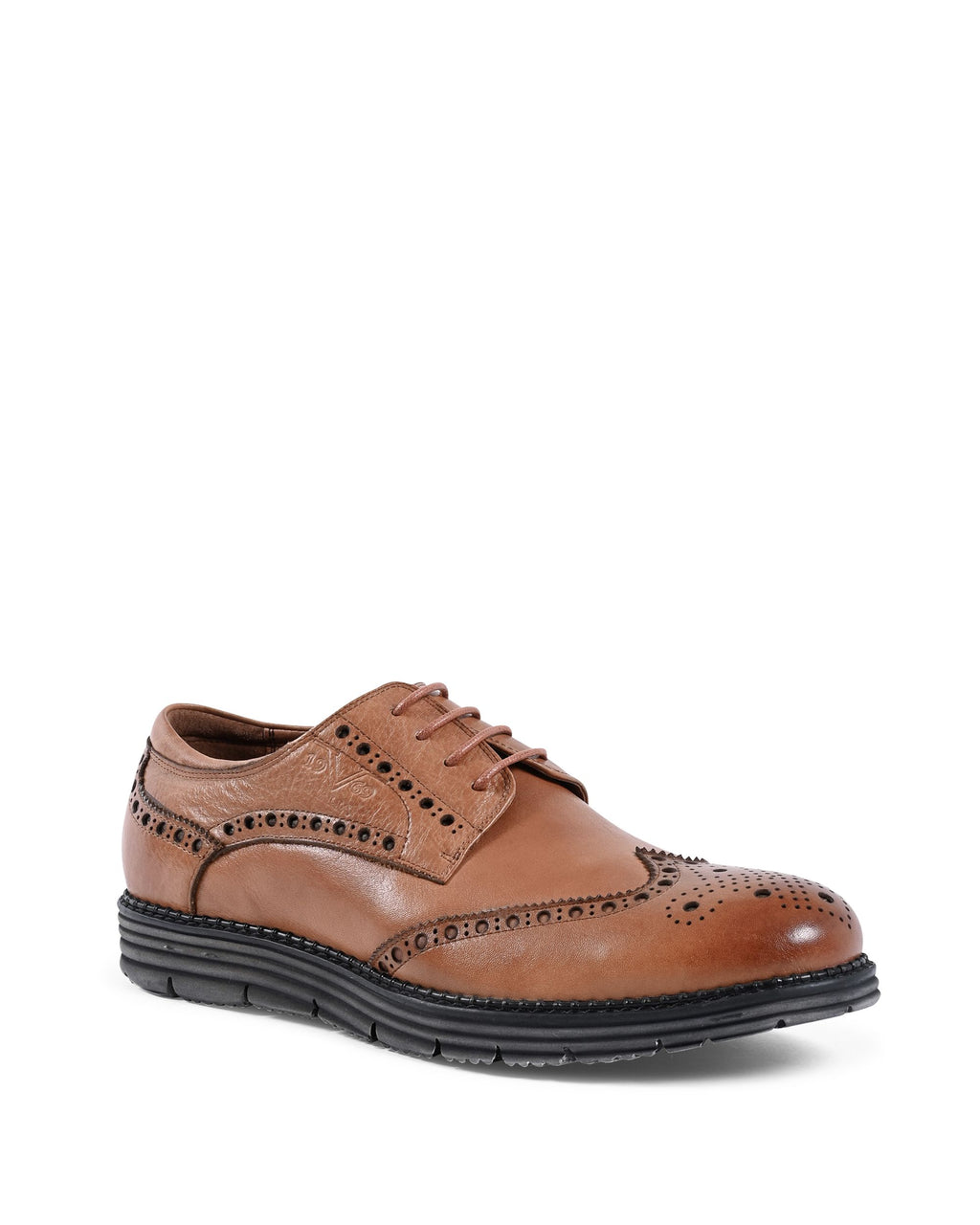 19V69 Italia Scarpe stringate da uomo Marrone YO W3074-3 TABACCO