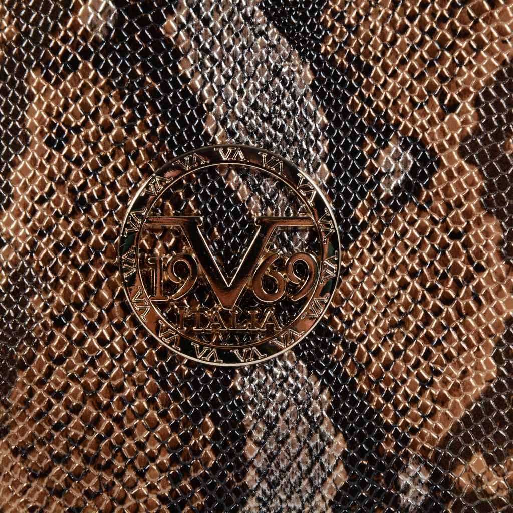 19V69 Italia Borsa da donna Bronzo 8005 PYTHON BRONZE