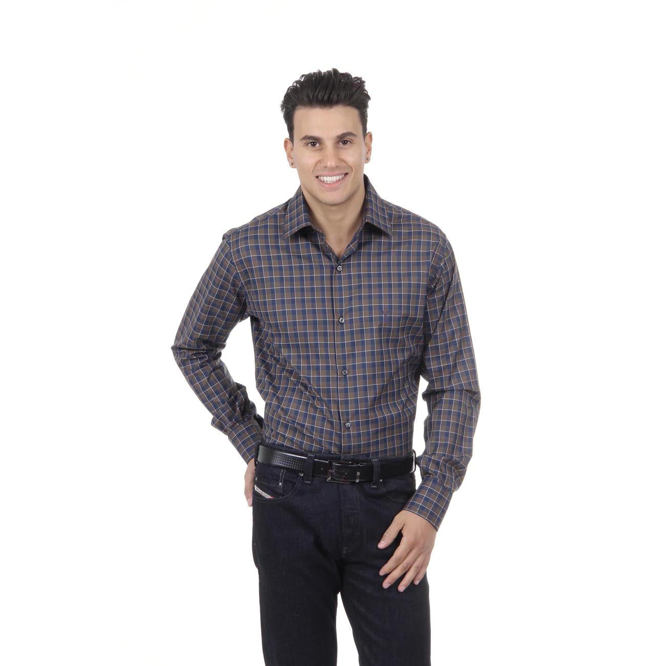 V 1969 Italia Camicia da uomo moderna classica 377 VAR. 031