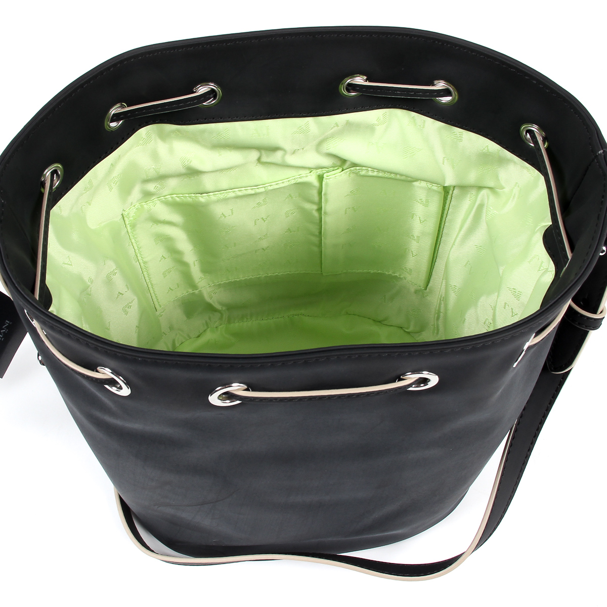 Borsa a mano da donna Armani Jeans nera 922212 7P772 00020
