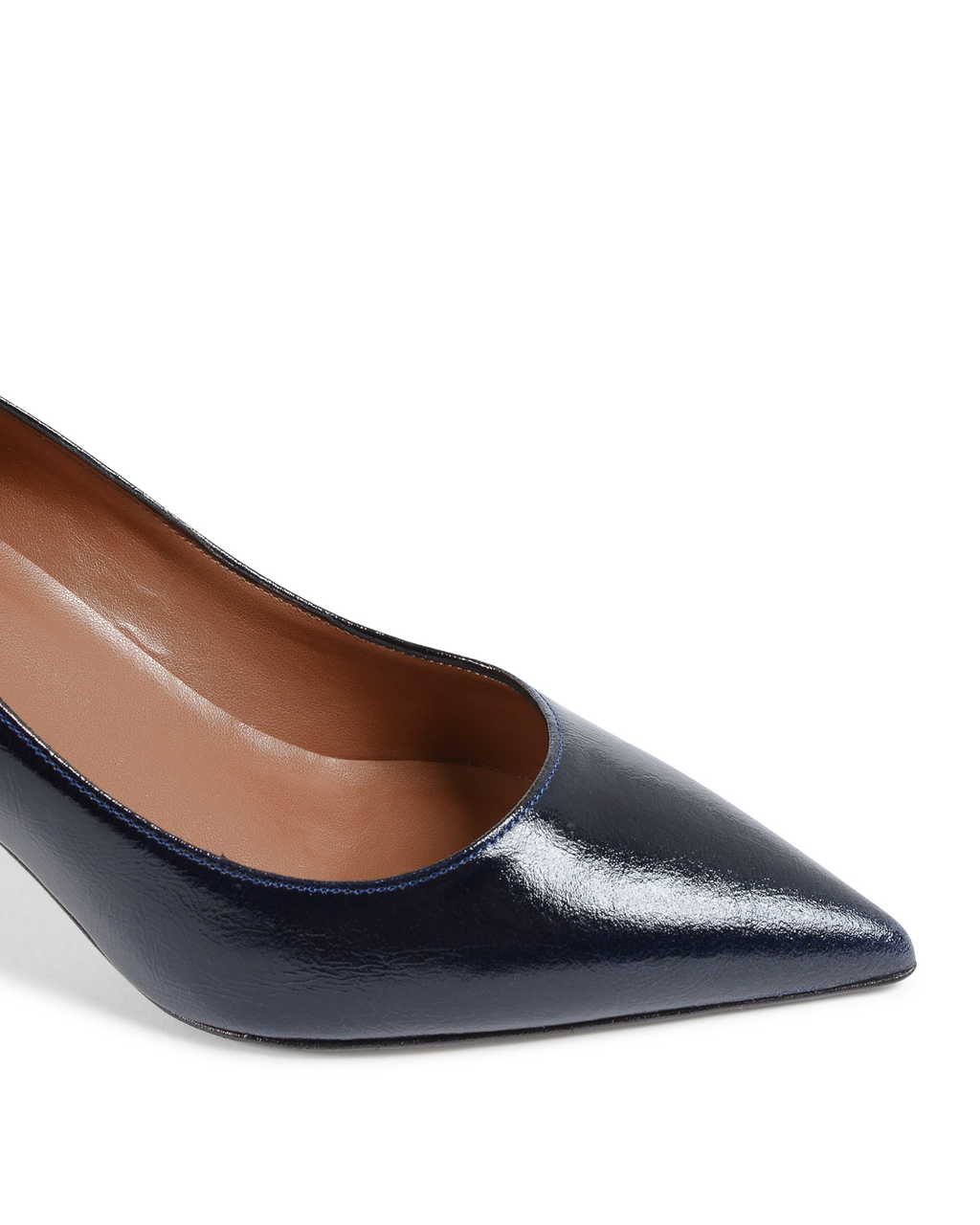 19V69 Italia Scarpe da donna con tacco blu navy INES65 VERNICE BLU NAVY