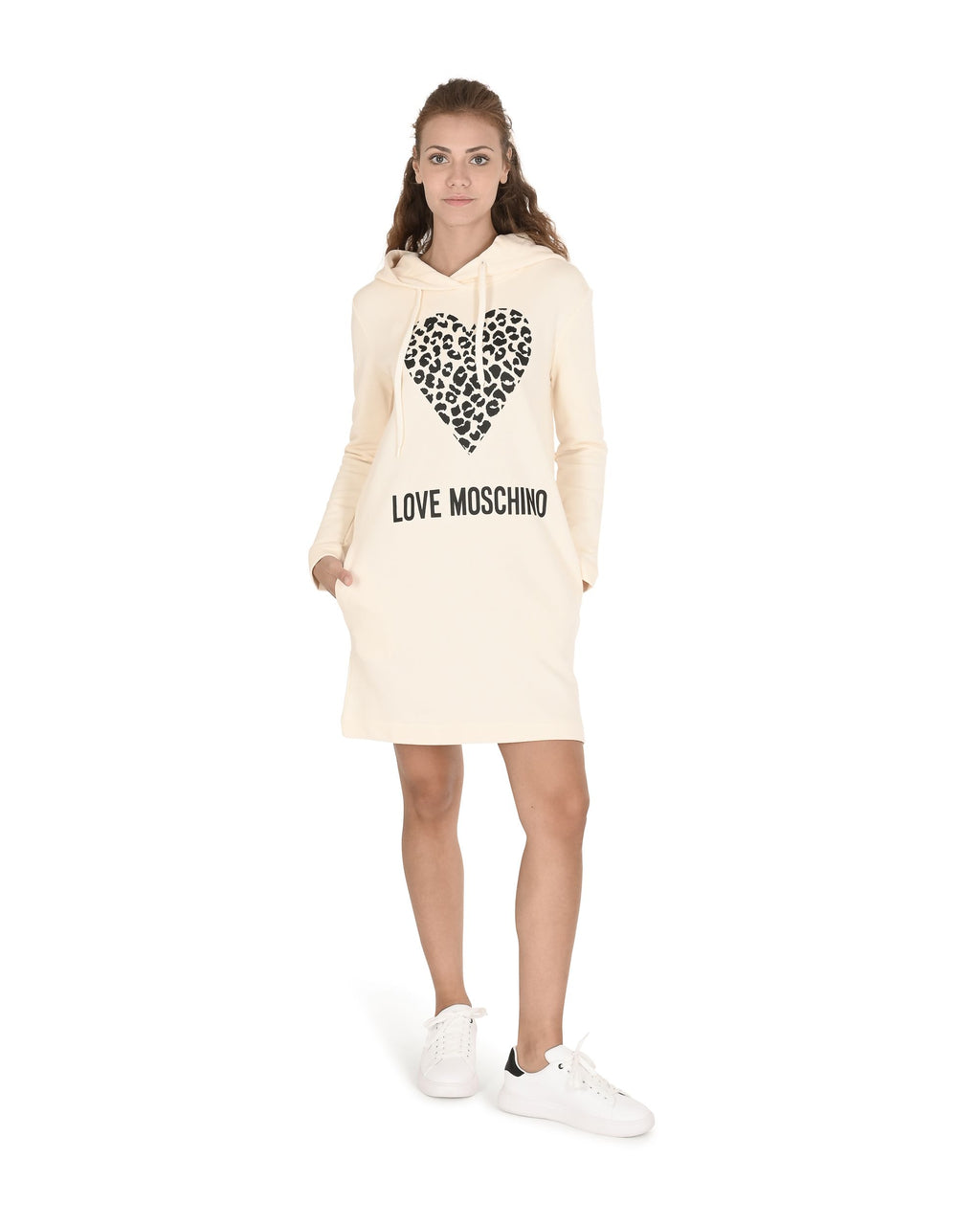 Love Moschino Abito da donna W 5 B19 05 M 4055 A34 BIANCO CREMA