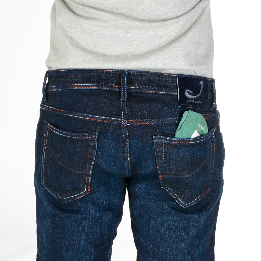 Jeans da uomo Jacob Cohen J688 blu