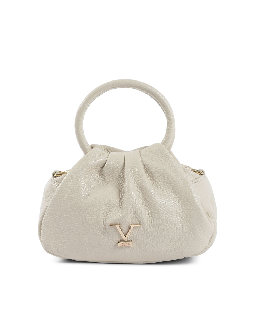 Mini Borsa Da Donna V Italia Bianco Sporco 10311 DOLLARO LATTE