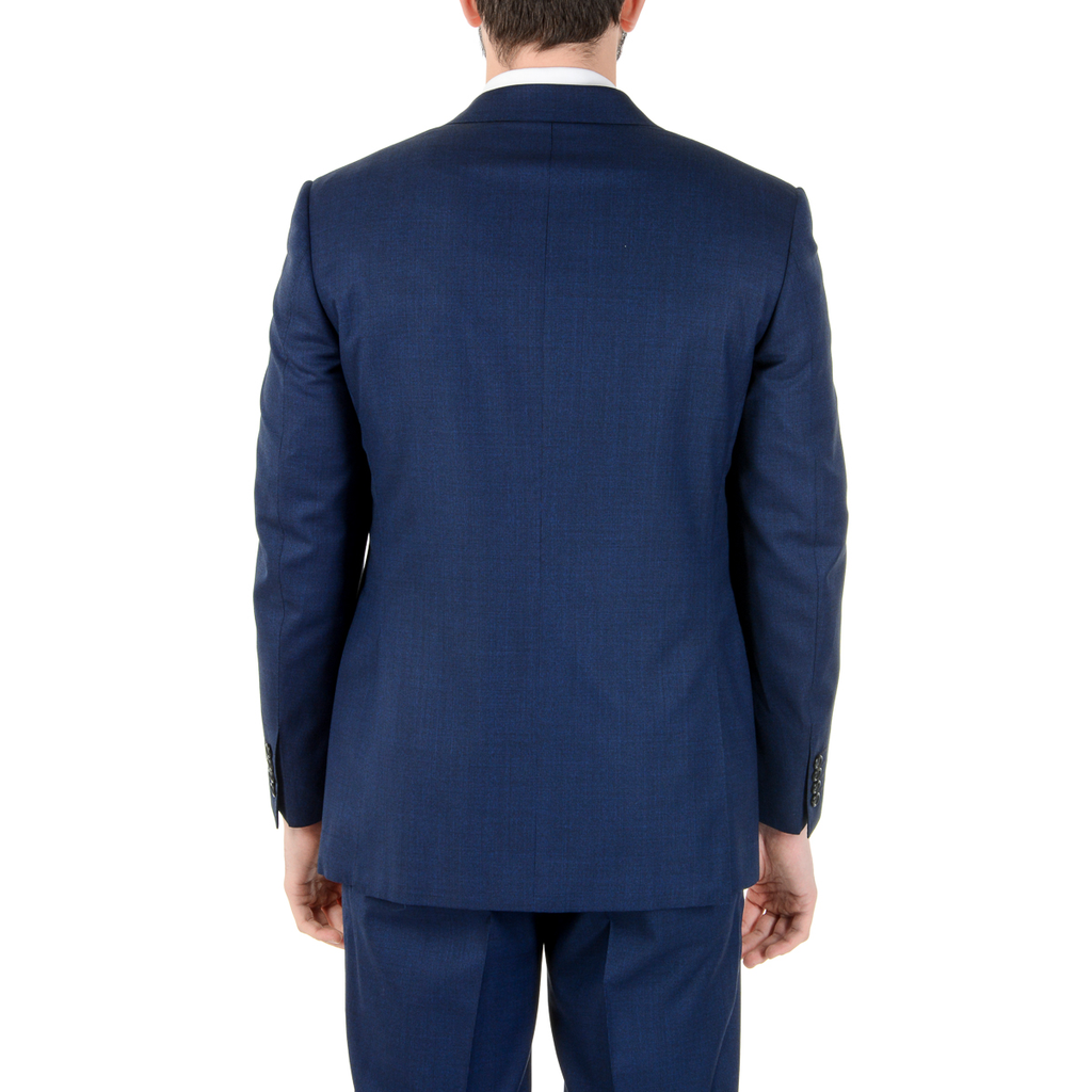 Abito da uomo Canali maniche lunghe blu Super 150's