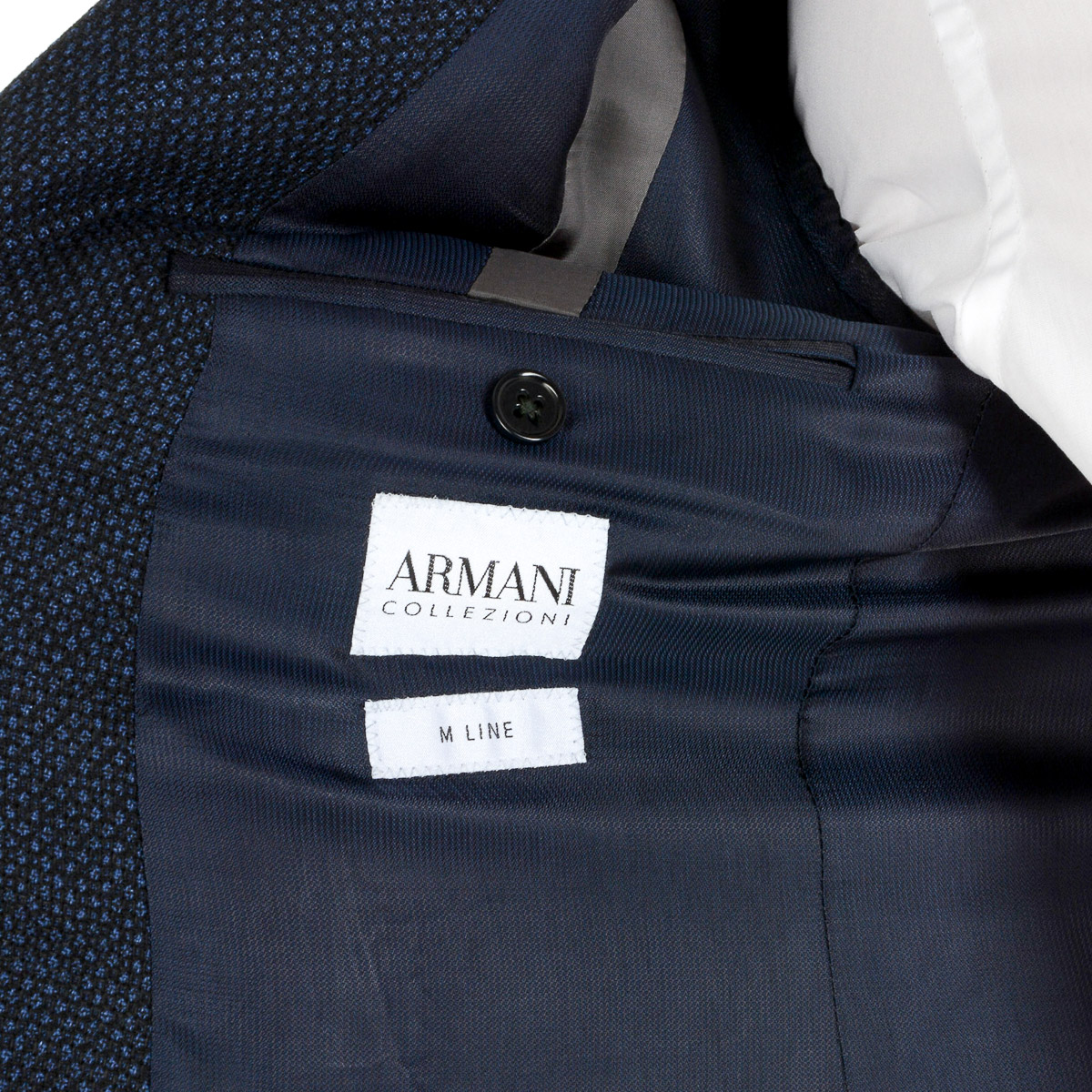 Giacca da uomo Armani Collezioni Blu scuro