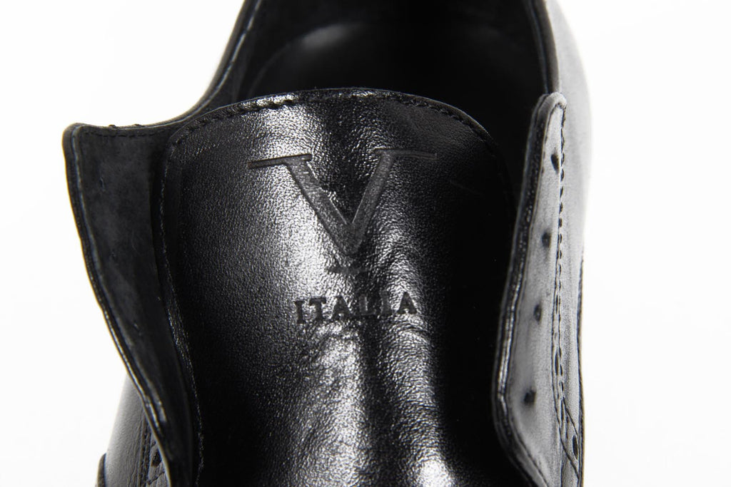V 1969 Italia scarpe classiche da uomo 1859 CRUST NERO